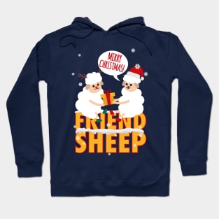 Christmas Sheep Puns | Best Friend Gift Ideas Hoodie